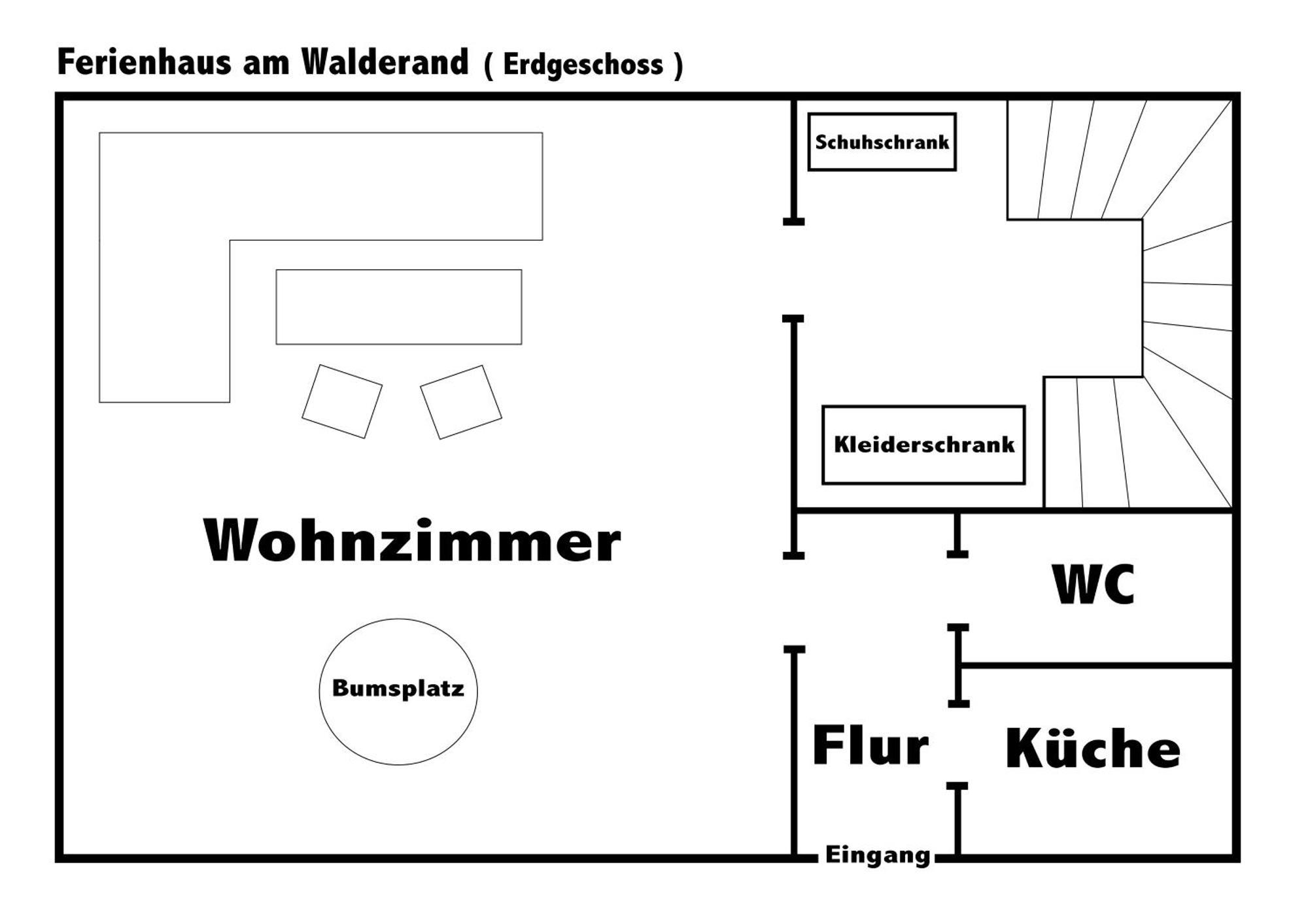 Ferienhaus Am Waldesrand Hatten Exterior photo